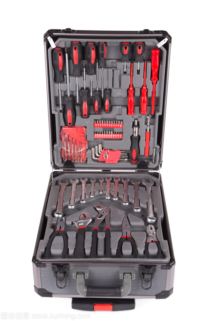 灰色的工具箱 实用与美观的五金工具伴侣