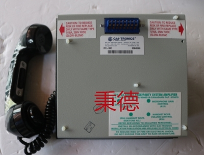 原装GAI-TRONICS室外墙挂式话站7305-104 美国进口的高性能通讯设备